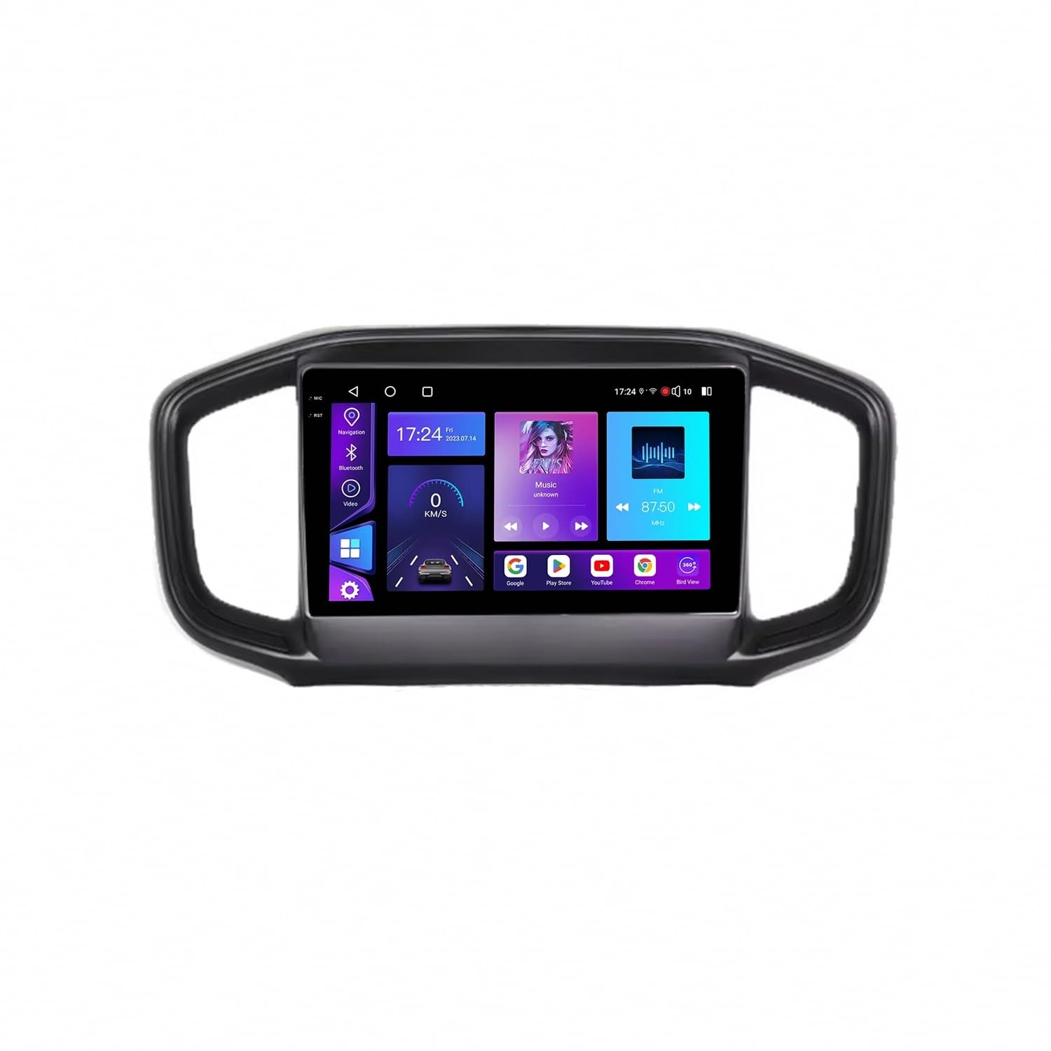 Android Radio para Fiat Strada Pantalla con Cámara AHD y Android Auto 8
