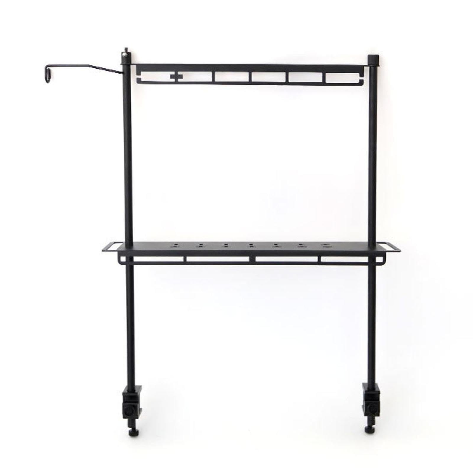 kowaku Camping Lantern Stand Camping Desktop Storage Rack Multifunctional Stainless Steel Outdoor Tools Hanging Organizer for Travel