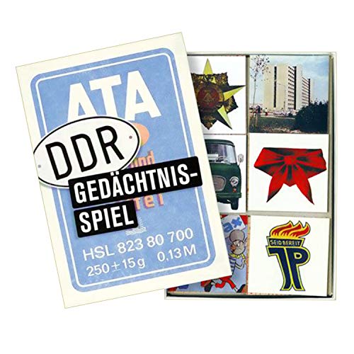 ostprodukte-versand DDR Gedächtnisspiel | DDR Geschenke | für Ostalgiker | Ossi Artikel
