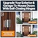 KS Hardware Self Closing Spring Hinge | Automatic Door Hinges with Complete Installation Hardware | 4