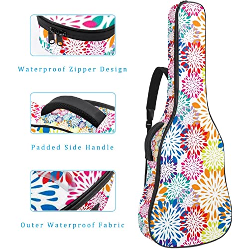 Housse de sac de guitare épaisse avec rembourrage en éponge imperméable pour guitare acoustique électrique basse… - Les Beatles, Paul McCartney, John Lennon, RIngo Starr, George Harrison Housse de sac de guitare épaisse avec rembourrage en éponge imperméable pour guitare acoustique électrique basse… – Image 5