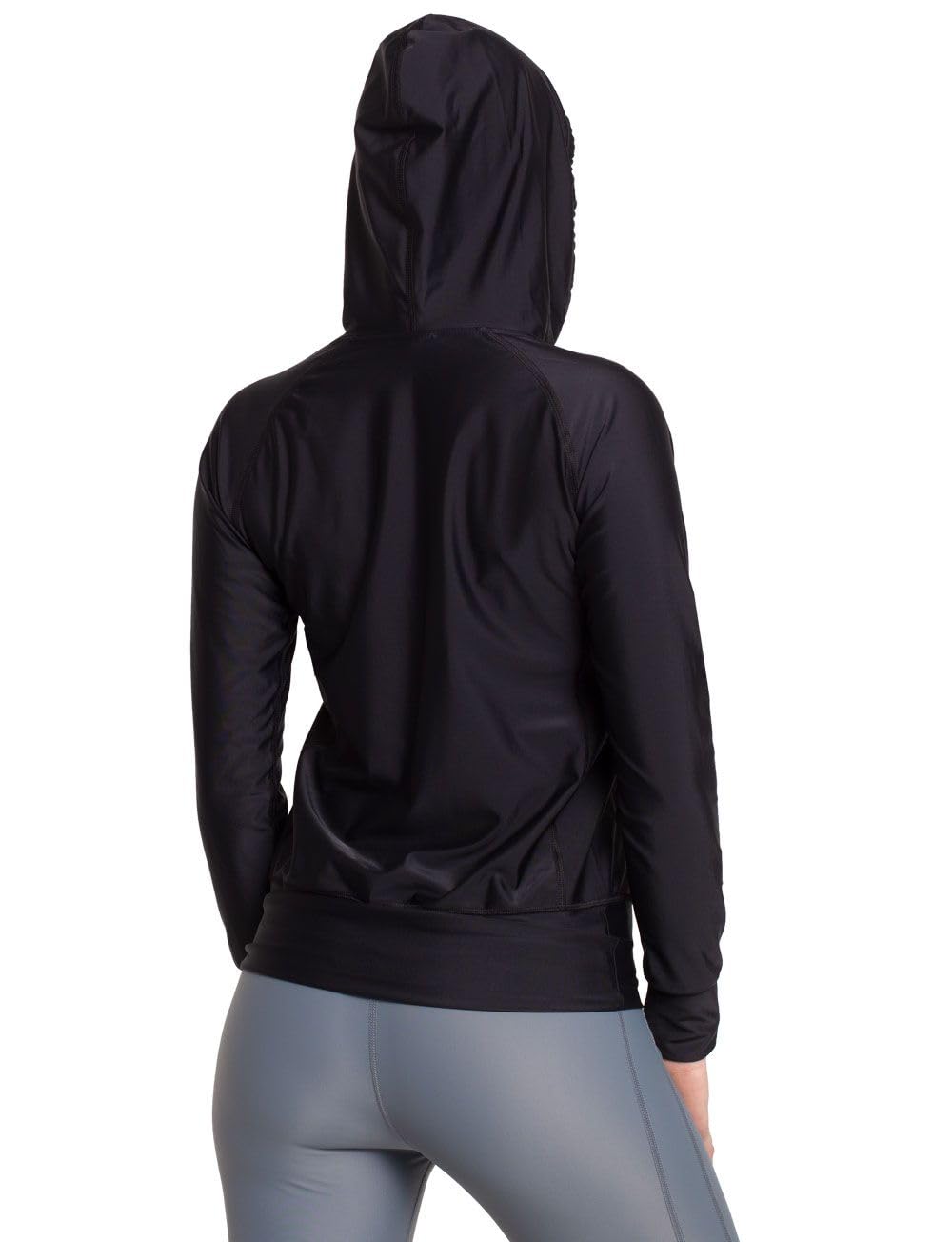 iQ-UV Leichte Sportjacke für Damen – UV-Schutz Laufjacke für Damen speziell für Sommer mit UPF 50+ – Bequeme Walk Jacke hochelastisch, atmungsaktiv & schnelltrocknend