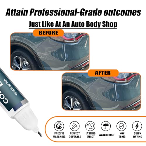Image of Car Touch Up Paint(G-553P Nordic Forest Pearl) for Honda OEM Color Match