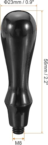 Miniatura 2 de PATIKIL Mango de sello de cera solamente, mango de madera de repuesto para sello de invitación de boda, tarjeta de invitación de boda, estilo sobre,