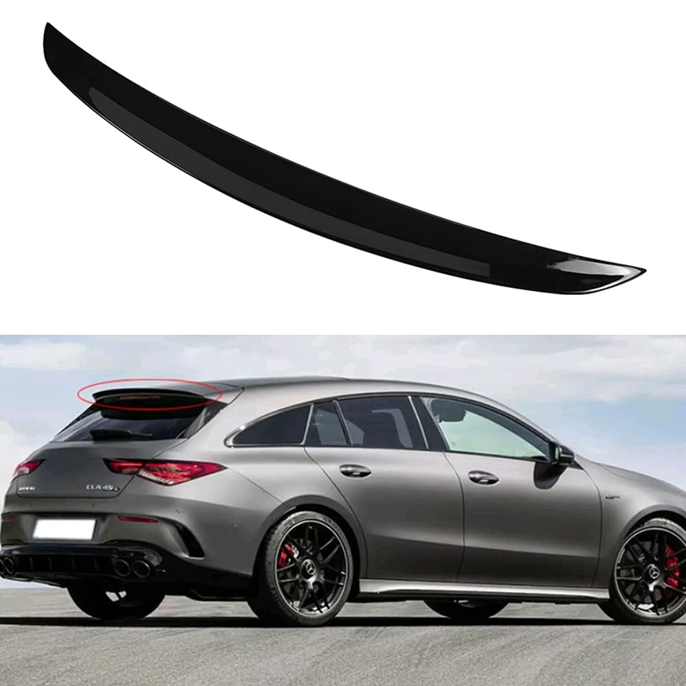 Auto Spoiler Posteriori per Benz X118 CLA 180 200 220 250 CLA35 CLA45 AMG Shooting Brake 2019 2020 2021+,Diffuser Ala Spoiler Alettone Posteriore