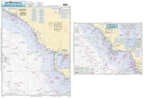 Crystal River to Rock Islands, FL - Laminated Nautical Navigation & Fishing Chart by Captain Segull's Nautical Sportfishing Charts | Chart # SUW41