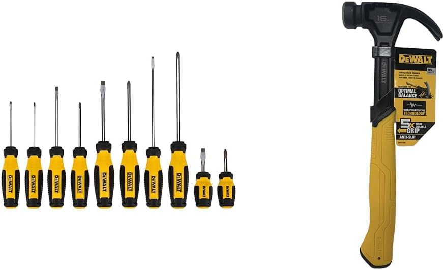 DEWALT Fixed Bar Screwdriver Set (10 pc.) (DWHT65201) and