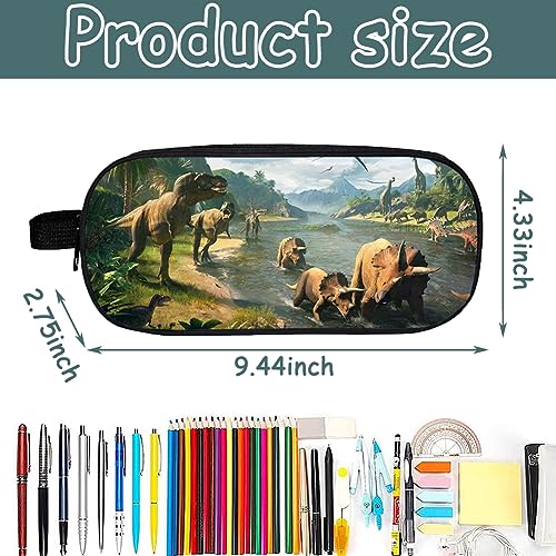 OCDSLYGB Dinosaur Astuccio per Matite,Grande