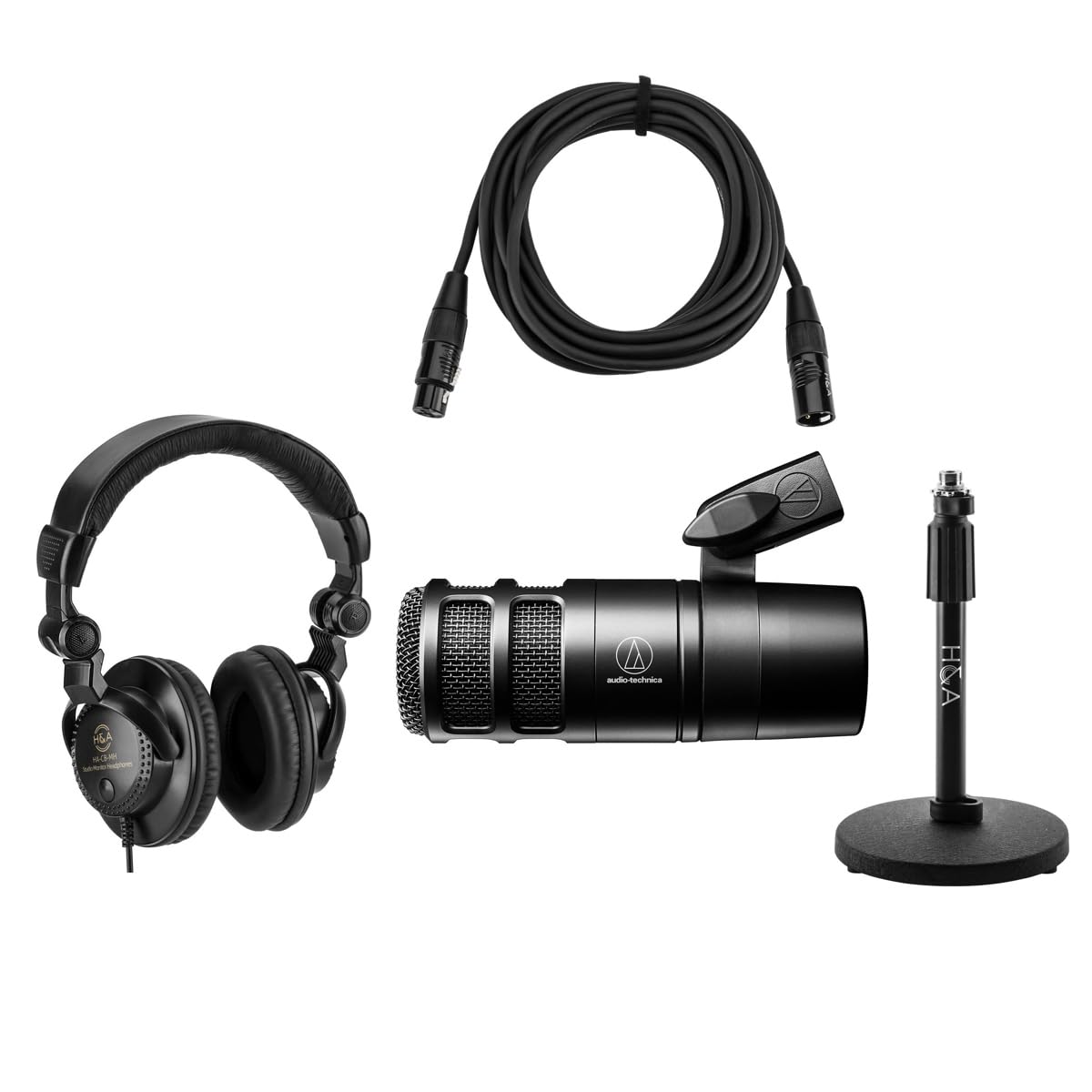 audio-technica AT2040 ブラック AT2040 Podcast Microphone | Hypercardioid Dynamic Mic