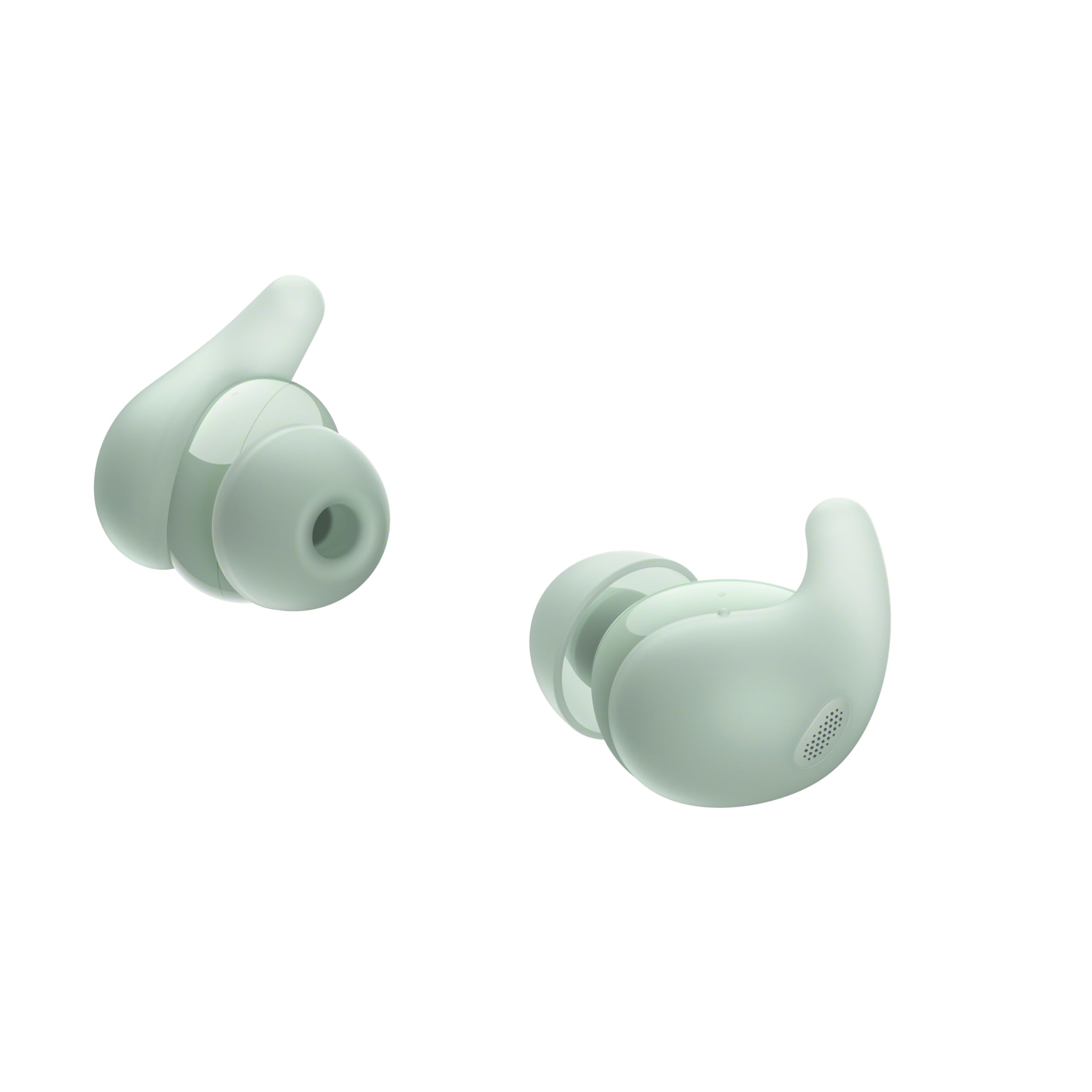 Sony LinkBuds Fit - Ecouteurs Bluetooth sans Fil à réduction de Bruit - Confortables, IPX4, Hi-Res Audio, Mode Ambient Sound, 21h d'autonomie, Connexion multipoint, iOS et Android - Vert