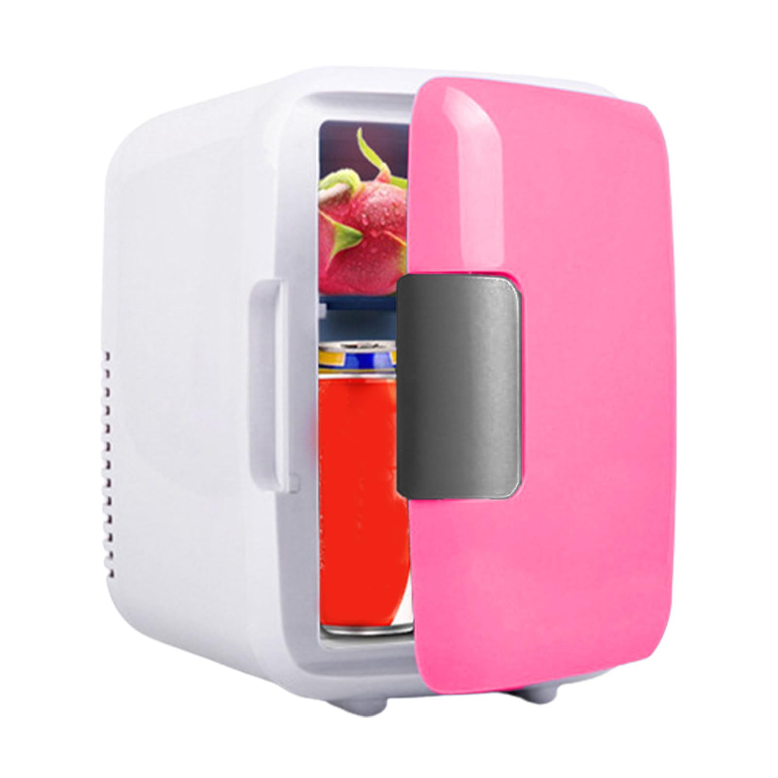 A/R Frigo Mini Bevande | Mini Frigo Per Camera Da Letto,Frigorifero per la cura della pelle, piccolo frigorifero portatile e riscaldatore per cosmetici, alimenti, frigorifero 12V per veicoli