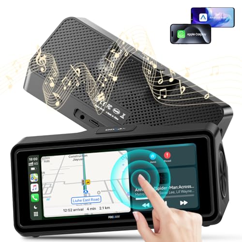 Portable Apple Carplay Screen for Car, Touch Screen with...