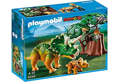 Playmobil 5234 - Esploratore e Triceratopo con