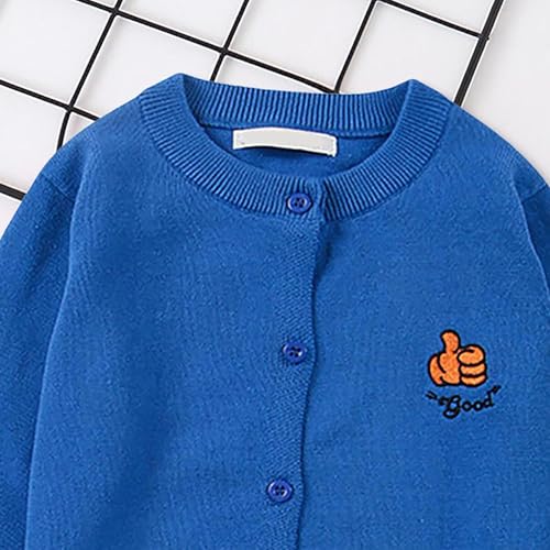 Girl's Cardigan Crewneck Lightweight Soft Knit Sweater Button-up Comfortable Casual Cute Warm Outerwear2