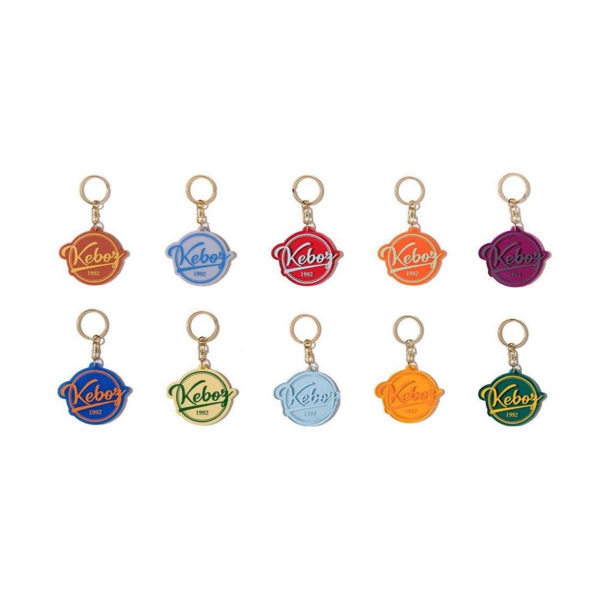 Amazon.co.jp: keboz ケボズ キーホルダー キーリング BB LOGO ACRYL 