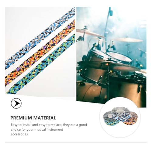 Cintas antideslizantes para baquetas 6 piezas miniatura 6