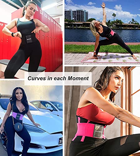 Image of SHAPERX Waist Trainer for Women Tummy Control Waist Cincher Belt Workout Sweat Band Back Support Sport Girdle