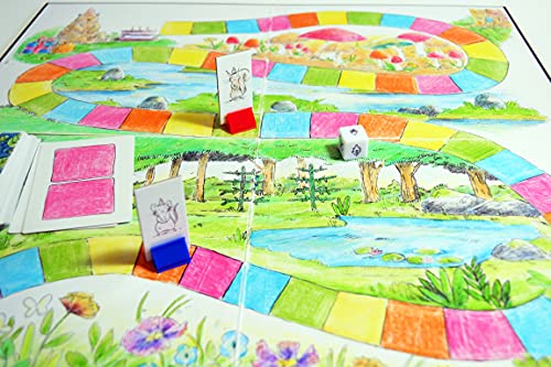 Apostrophe Games Erstellen Sie Ihr eigenes Brettspiel (Deluxe Leere Spielbrett, Box & Zubehör) mit Spielfiguren, Leere… – Bild 5