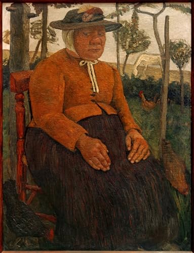 Impression sur Toile Paula Modersohn Becker Rompre la Monotonie des Murs