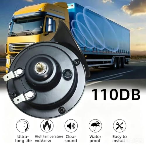 Image of 110DB Super Loud Car Horn, Universal 12V
