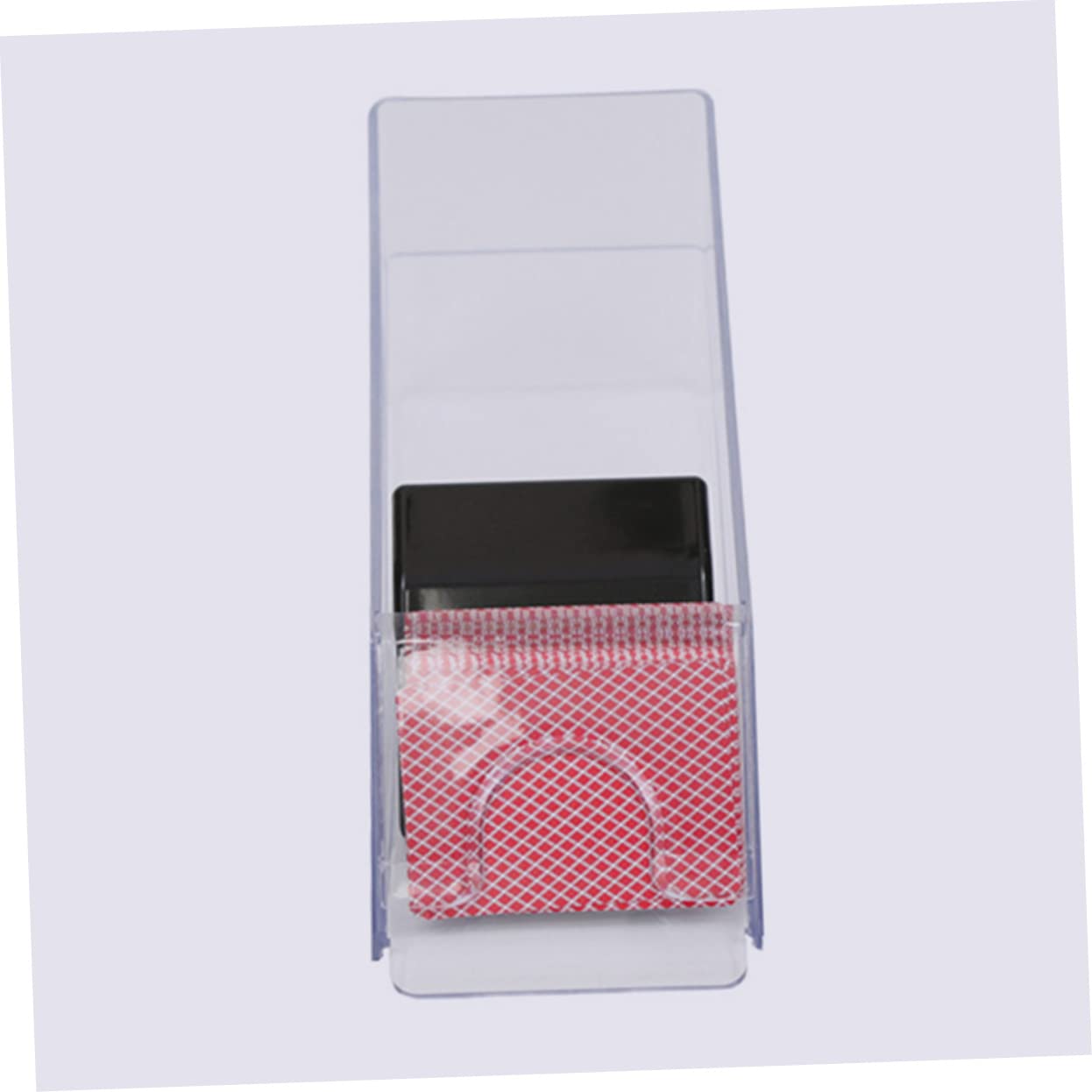 Beaupretty Distribuidor De Cartas Zapatos Portátiles Distribuidor De Tarjetas Zapatos Acrílicos Accesorio para Crupier para Tarjetas Suministros De Casa