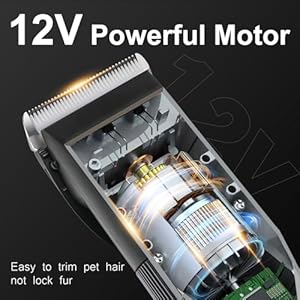 Dog-Clippers-for-Grooming-Dog-Grooming-ClippersProfessional-12V-Dog-Clippers-for-Thick-Coats-Corded-Pet-Trimmer-Dog-Hair-Clippers-with-Guard-Combs-Brush-for-Dogs-Cats - Cucciolini Doodles Dog-Clippers-for-Grooming-Dog-Grooming-ClippersProfessional-12V-Dog-Clippers-for-Thick-Coats-Corded-Pet-Trimmer-Dog-Hair-Clippers-with-Guard-Combs-Brush-for-Dogs-Cats