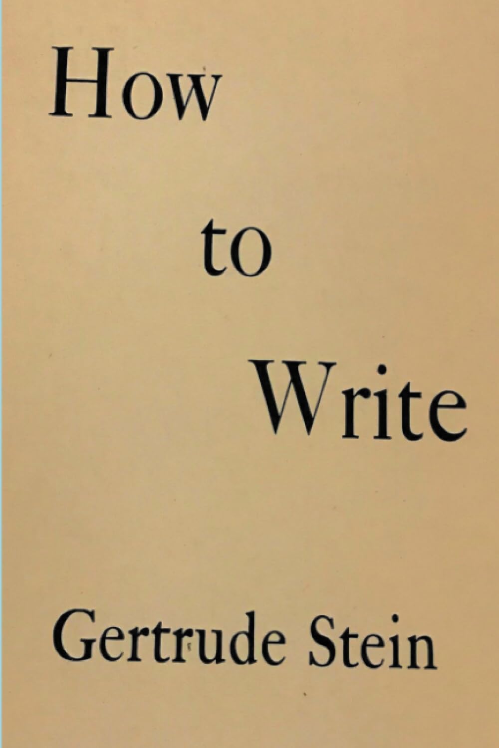 How to Write