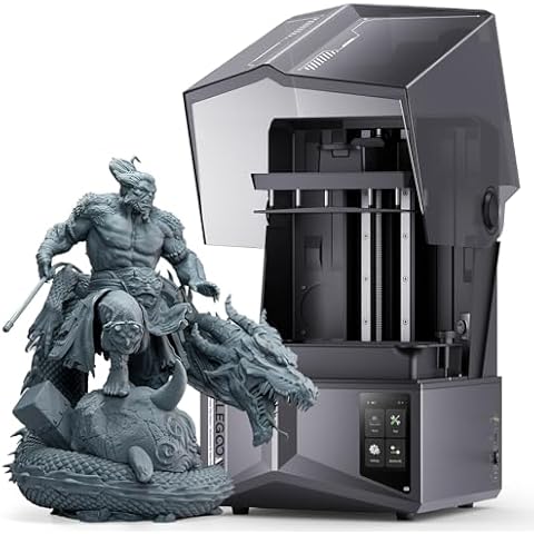 ELEGOO Saturn 4 Ultra 12K Resin 3D Printer, with Smart Automatic Leveling, 10-Inch 12K Monochrome LCD, 150mm/h Faster Printing Speed,8.62x4.84x8.66 Inch Printing Size Cover