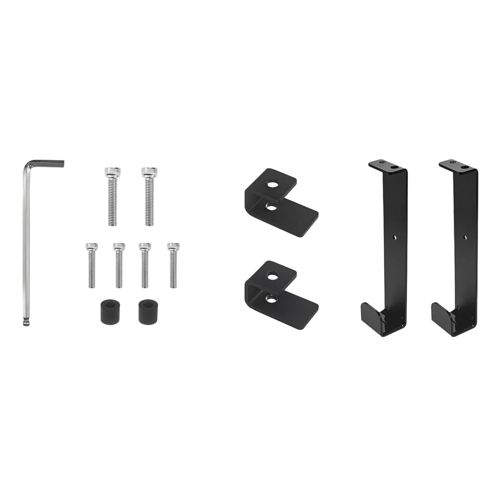Buxuaaaa Strong Mild Steel Mounting Plate Parenthesis For Better Tool Storage And Arrangement Heavy Duty Tool Storage Bracket