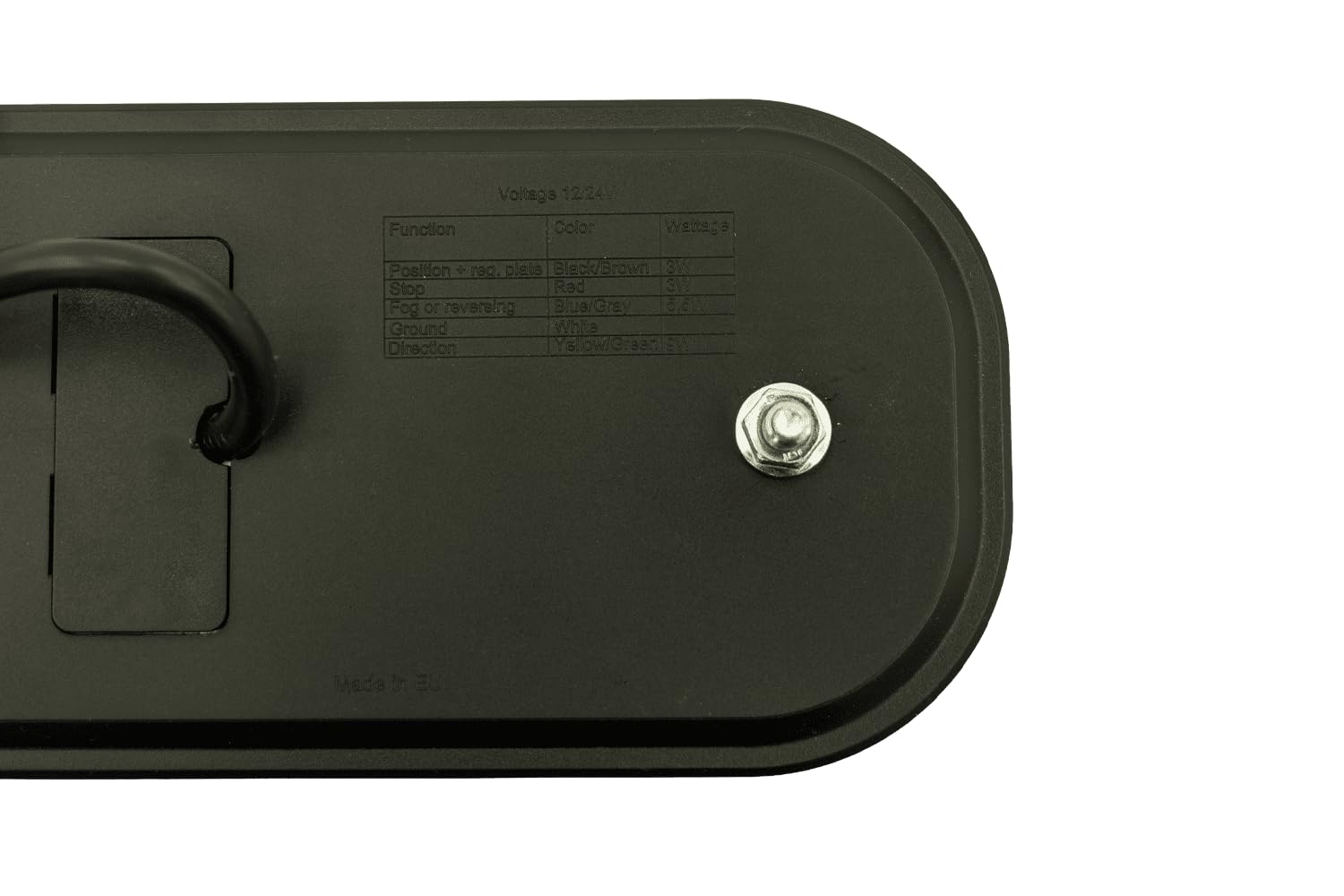 FRISTOM Fanale posteriore a LED FT-230 6 funzioni 12-36V per rimorchio e veicoli camion indicatore di direzione dinamico luce di stop fendinebbia riflettore