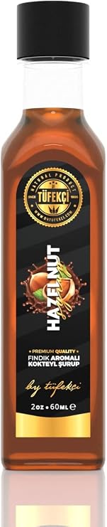 By Tüfekçi 8'Li Avantajlı Özel Deneme Şurup Seti Gerçek Şeker Kahve Ve Kokteyl Şurubu 8X60ML