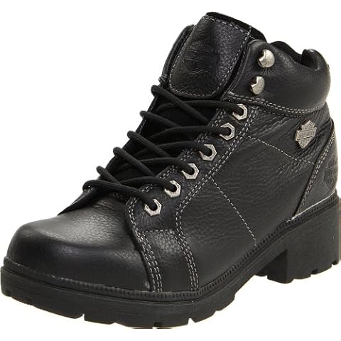 HARLEY-DAVIDSON FOOTWEAR Women's Tyler Fashion Boot, Black, 4 UK Cover