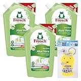 フロッシュ食器用洗剤 アロエヴェラつめかえ用800ml3本セット+ズビズバスポンジ付き