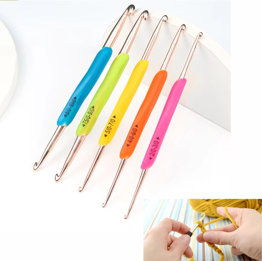 Amazon.co.jp: かぎ針セット かぎ針編み かぎ針 3号 4号 クロバー