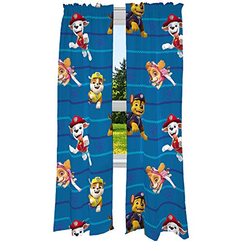 Franco Kids Room Window Curtains Drapes Set 82 in x 84 in Paw Patrol