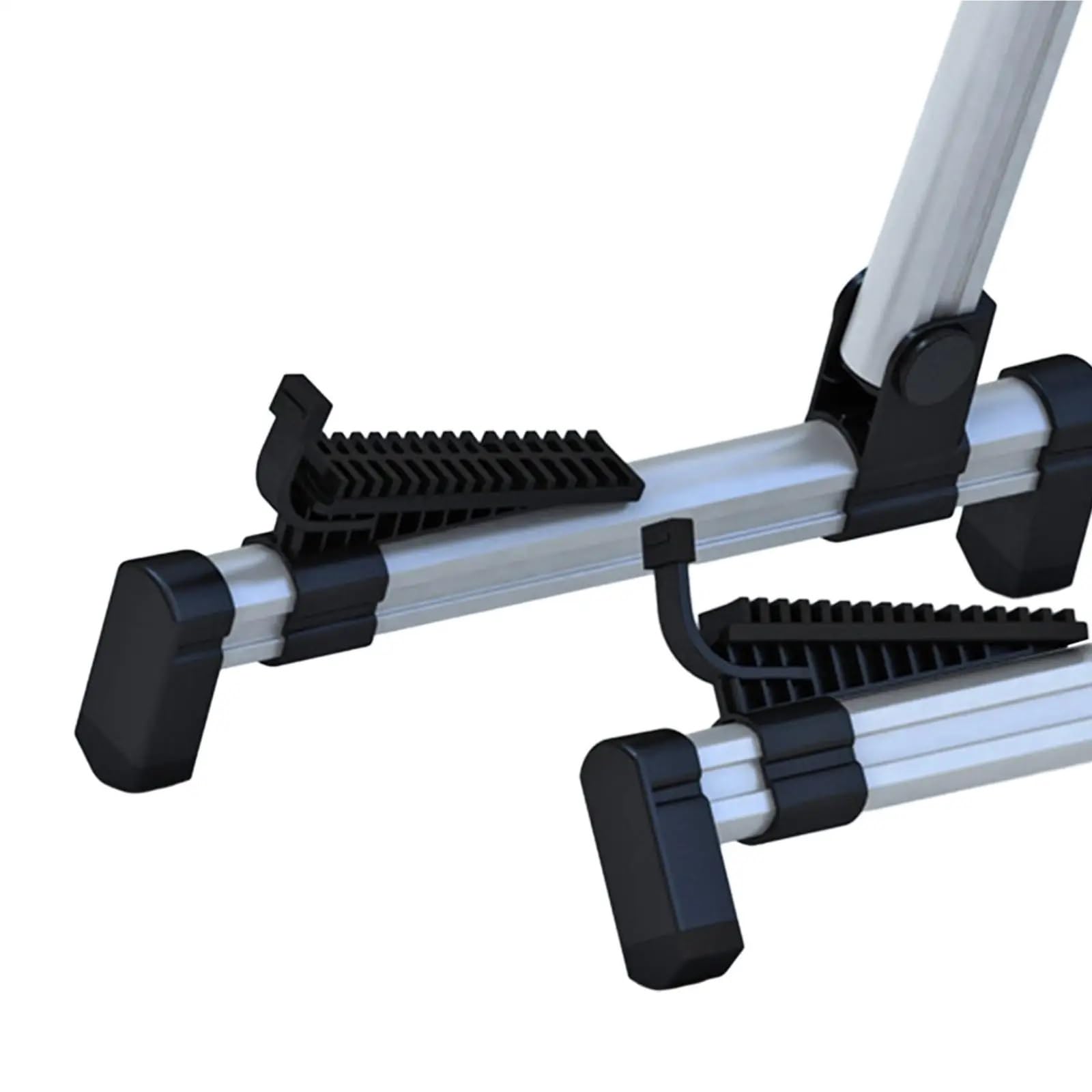 Porta Chitarra Da Terra Supporto pieghevole for chitarra A-Frame in alluminio for chitarra elettrica Basso Supporto for chitarra elettrica Supporto for chitarra telescopico(Black)