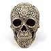 XINXI-YW Modelli anatomici Moderna Statua in Resina Retro Skull Decor Decorazioni per la casa Ornamenti Creative Art Carving Sculptures Skull Model (Color : 001)