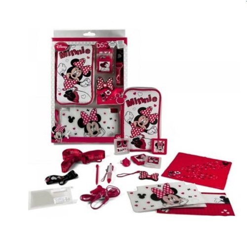 Indeca Minnie Mouse Accessory Kit (Dsi Xl, Dsi, Ds Lite)