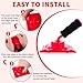 14 Pcs Walls Paint Edger Tool Professional Paint Edger Kit 4 Shape Trim Pads (7