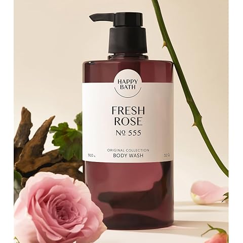 ZEESOON Happy Bath Fresh Rose NO 555 aroma Perfumed body wash Korean Beauty original collection 910g 32 oz Cover