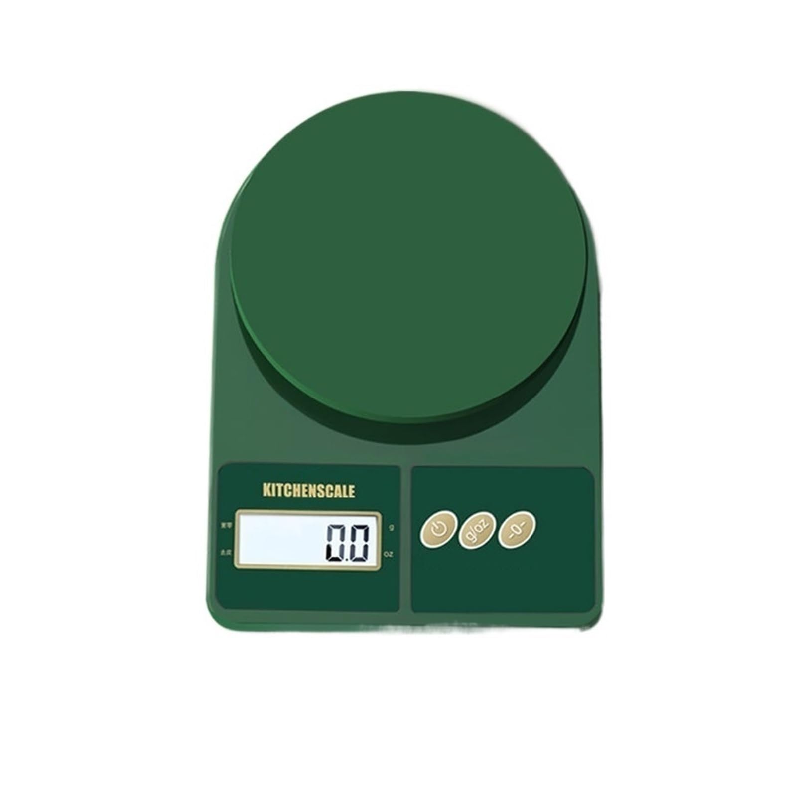 Báscula De Cocina Balanza Electrónica For Hornear Gramos Comida Pequeña For El Hogar Alimentos Alta Precisión Medición Precisa Esfuerzo(Green charging 10 kg)