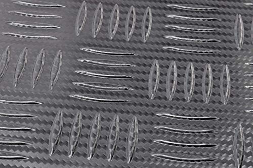 Bccorona ALF10130 Tappeto in Gomma, Carbon, Set di...