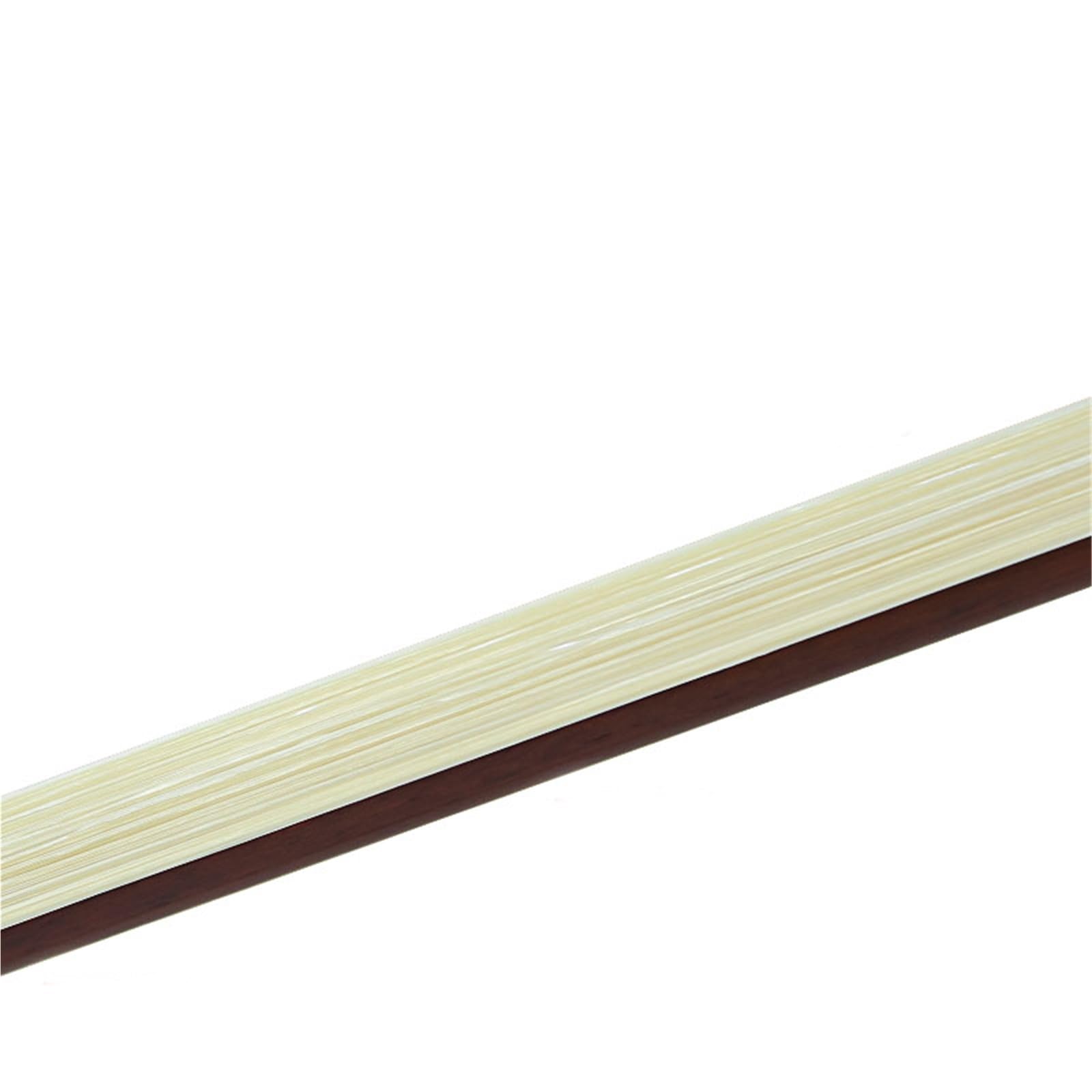 smyczek Skrzypiec Dla Dorosłych Łuk skrzypcowy z zielonego drzewa sandałowego pręt łukowy specjalne akcesoria do rysowania łuku(Viola green sandalwood)