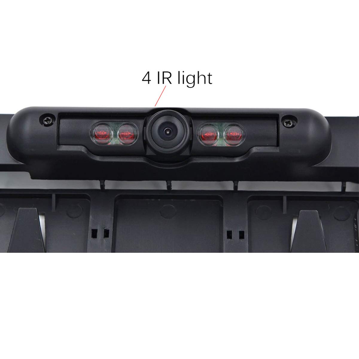 Wireless Night Vision IR Rear View camera EU License Plate Frame Car Reverse Camera waterproof Back Up Camera for monitor - Image 4