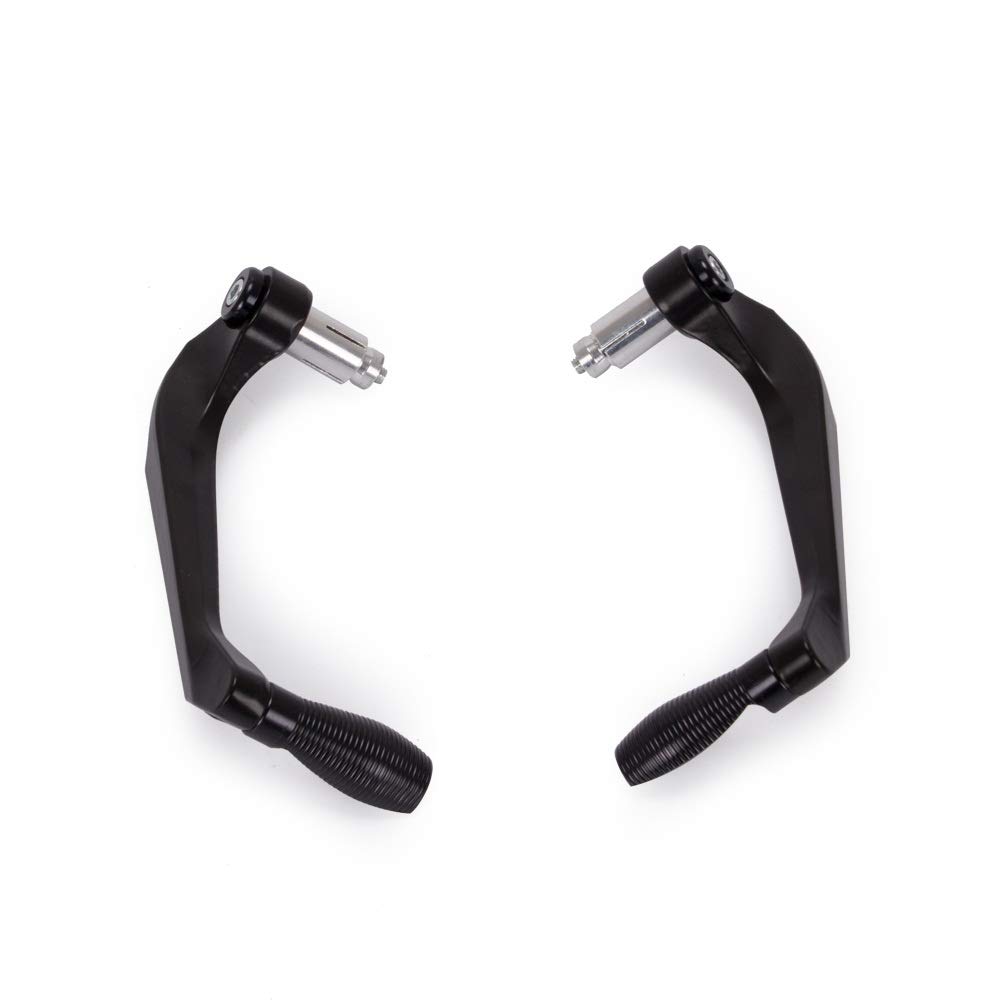 UKLLYY Brake Clutch Lever Protector Motorcycle Handguard 22mm 7/8" Universal Guard Protection for Handlebars 2 Piece (Color : Black, Size : Free)