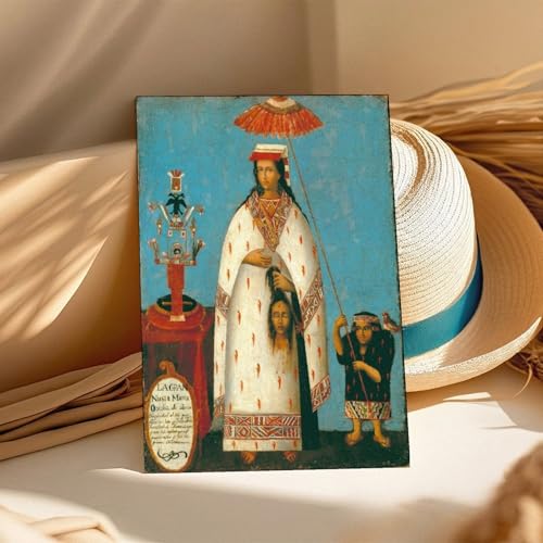 Impression sur toile de princesse inca : l'esprit mythique de la Gran Nusta chez vous