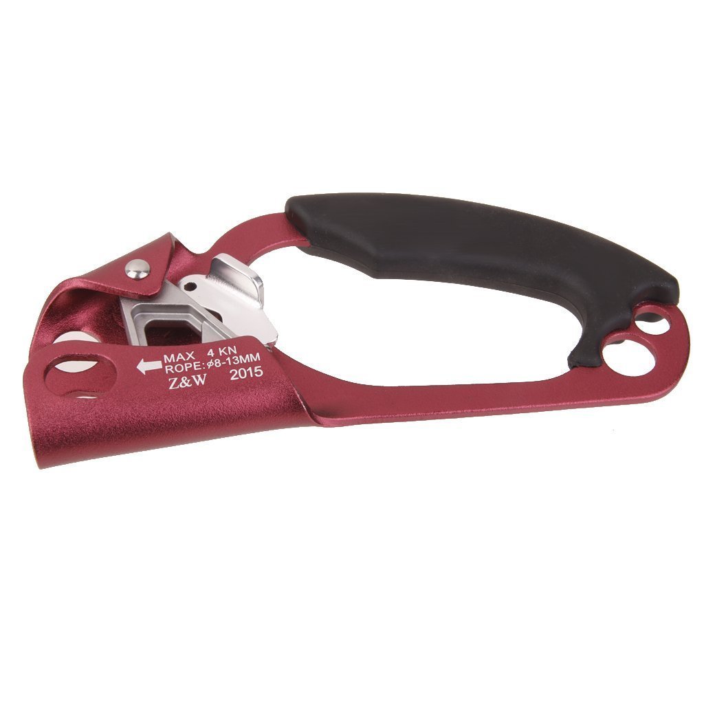 Kletterausrüstung Rot Rechte Hand Handsteigklemme Für 8-13mm Seil