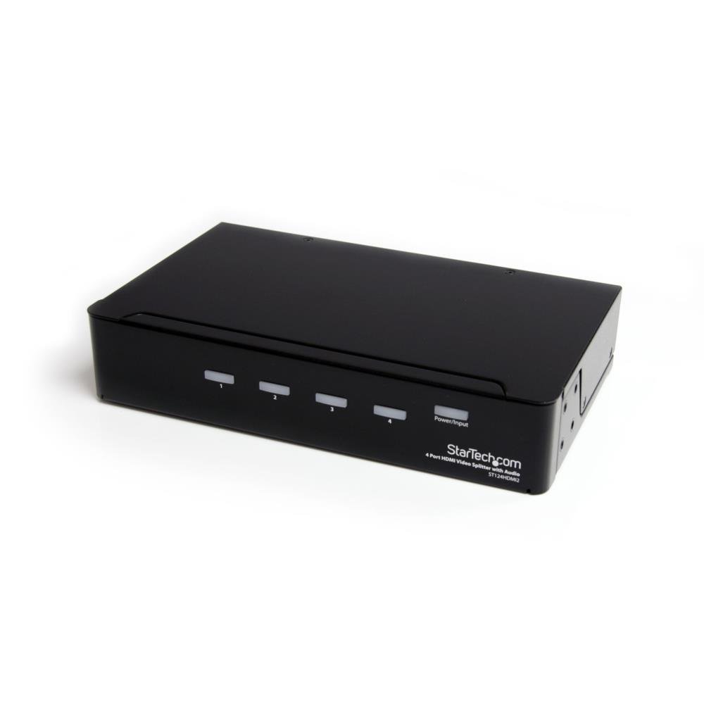 Amazon | StarTech.com 4出力対応HDMIスプリッター分配器 3.5mm