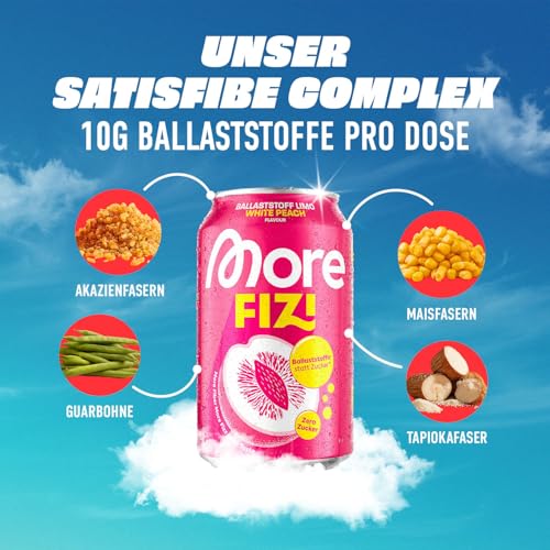 MORE Fizi, Lemon Lime, 330 ml (6er Pack) – Ansicht 2