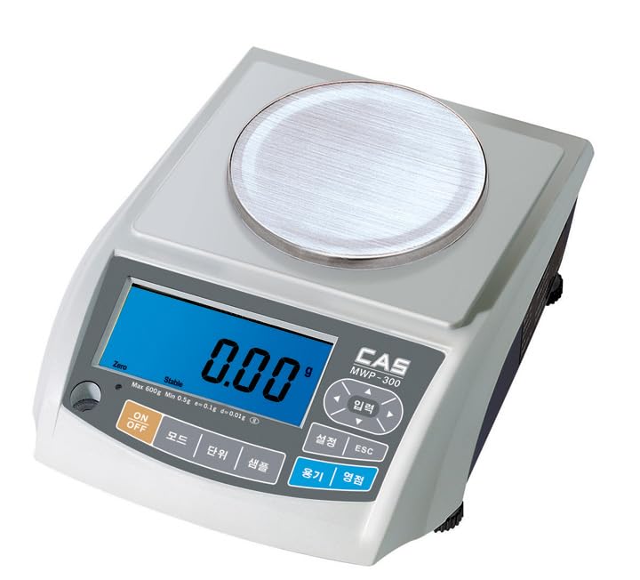 CAS Micro Weighing Scale MWP 600g /10mg High Accuracy Digital Gold Weighing Scale| PF Size 116 dia| Analytical Electric Balance Scale for Educational Lab/Chemical Laboratory/Jewellery Measuring